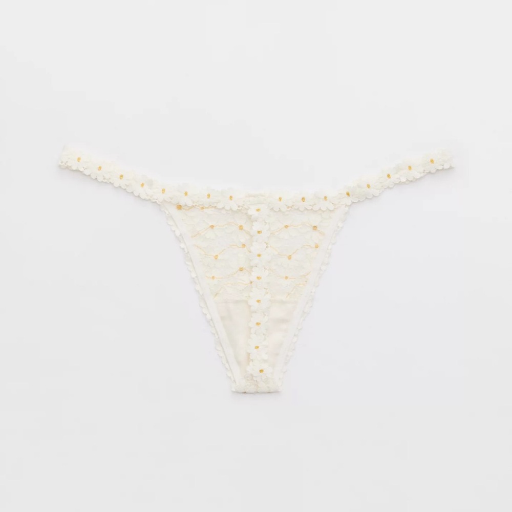 Never Worn Aerie Daisy Thong - Picture 3 of 5